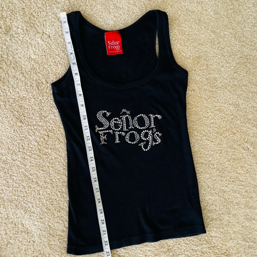 Senor Frog’s Rhinestone Tank - Picture 4 of 8